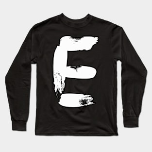 Letter E Long Sleeve T-Shirt